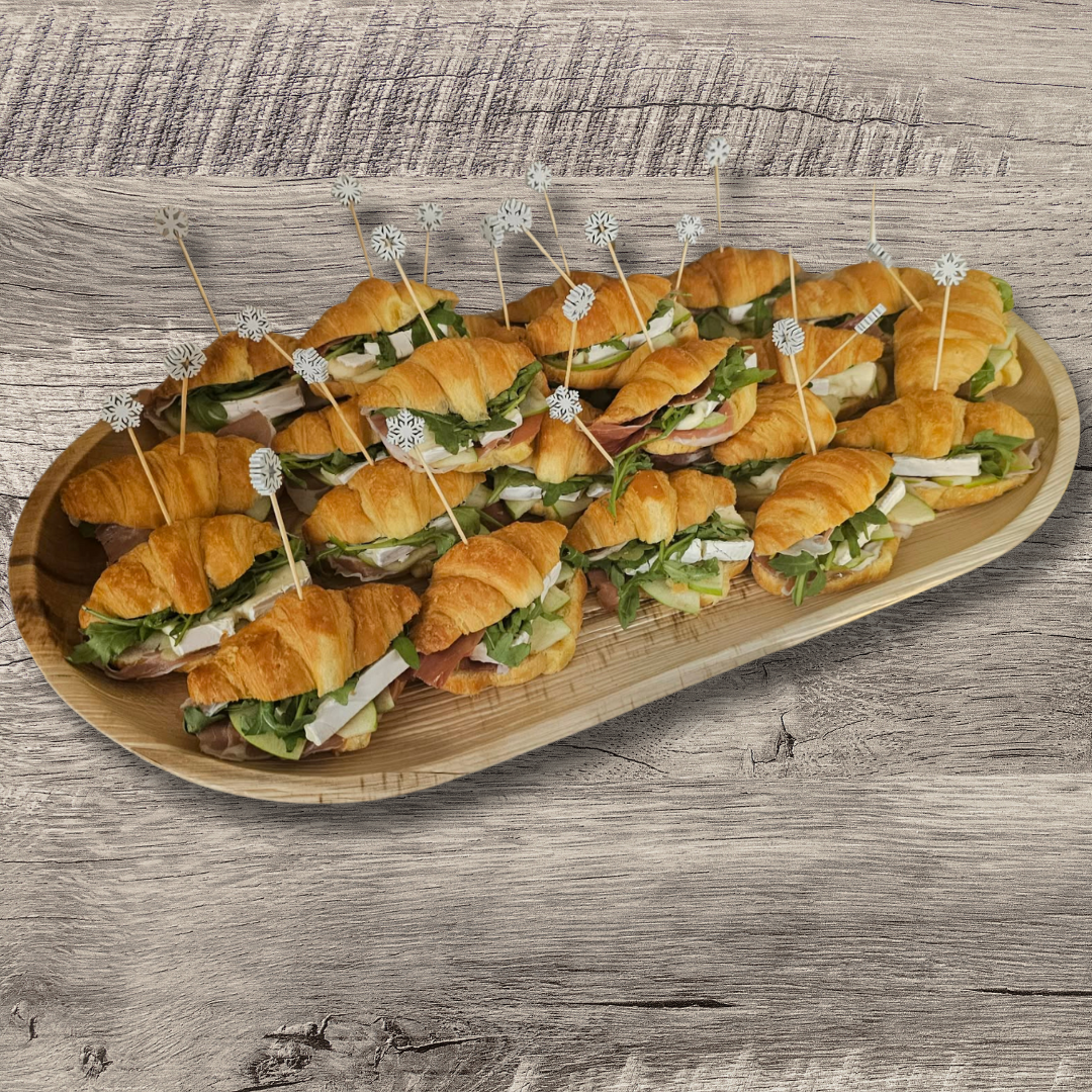 MINI CROISSANT SANDWICHES (24 COUNT)