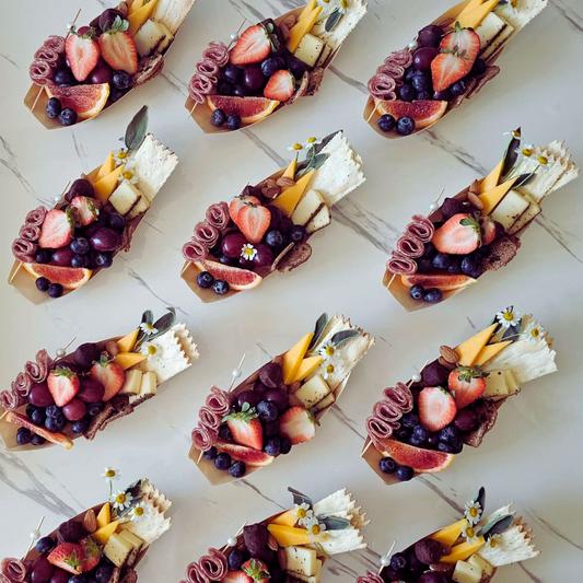 CHARCUTERIE BOATS - ONE (1) DOZEN